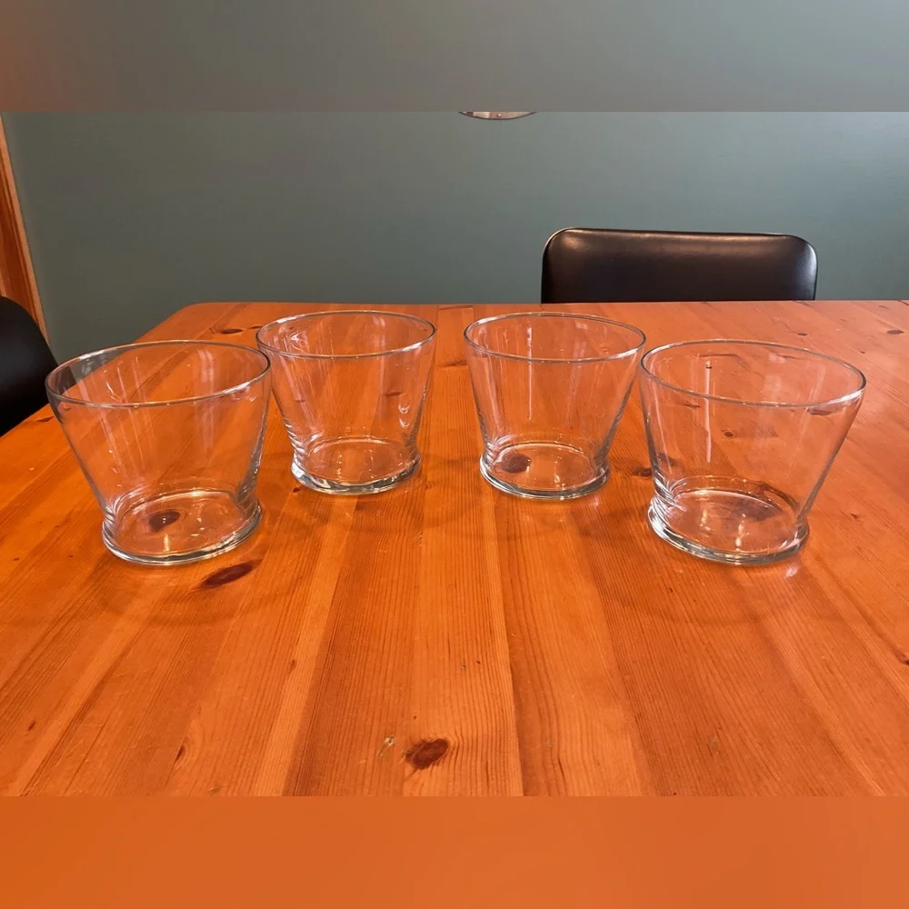 GLASS PLANTERS PROPAGATION VASES CANDLE HOLDERS IKEA 4 CHARCUTERIE VINTAGE Y2K